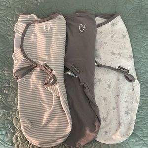 3 Small/Medium SwaddleMe sleep sacks
